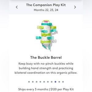 Lovevery Buckle Barrel